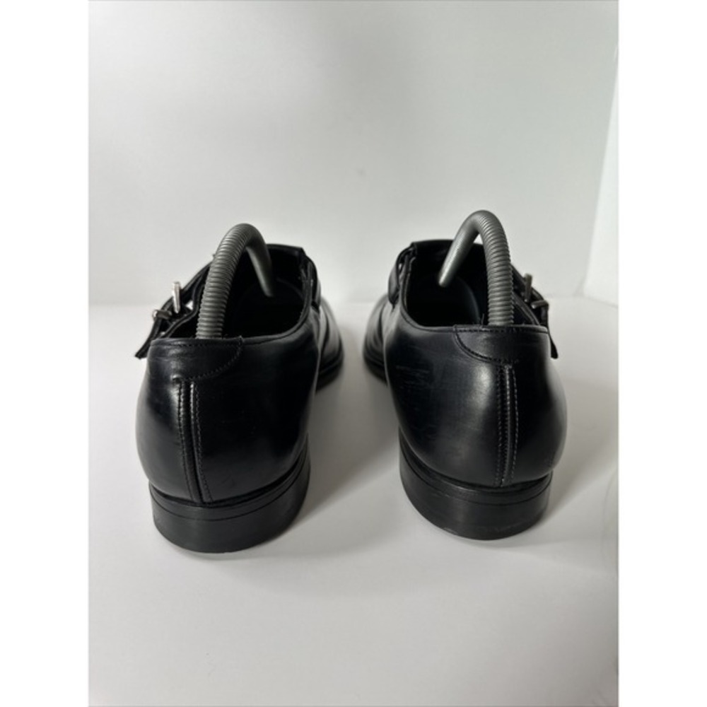 Johnston & Murphy Aristocraft Mens Loafers Size 10 Leather Buckle Dress Shoe USA - Picture 7 of 12